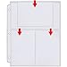 StoreSMART® - Photo/Postcard Page for 3-Ring Binders - Archival-Safe Plastic - Three 4