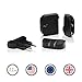 Portable Charger by Mu | International Charger Universal Adapter iPhone Charger | Dual USB Travel Charger for All Smart Phones and Tablets