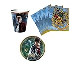 Harry Potter Birthday Party Supplies Set Plates Napkins Cups Kit for 8