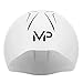 MP Michael Phelps x-O Swim Cap, x-O, Wht/Blk, LG, MP, 2018,WHITE/BLACK