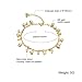 OPK Jewelry 18k Gold Plated Copper Women Anklet Bracelet Chain Lantern/Heart/Bells Pendant Adjustable