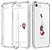 Logee TPU Spider Funny Cute Cartoon Clear Case for iPhone 8/iPhone 7 4.7