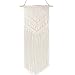Anglink Macrame Wall Hanging Boho Bohemian Chic Geometric Wall Decor Art Tapestry Decorations for Dorm Apartment Room, Woven Wall Hanging