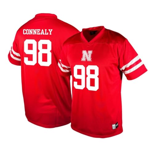Genuine Collective Conor Connealy - 98 Nebraska Cornhuskers Nil Football Jersey…