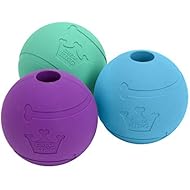Chew King Fetch Balls Extremely Durable Natural Rubber Toy 3 inch Balls (CM-0263-CS01) , 3 Count ( Pack of 1)