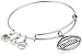 Alex and Ani Pittsburgh Steelers Football Expandable Rafaelian Silver Bangle Bracelet
