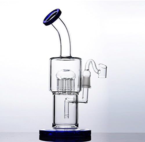 Gblog Blue Solid Base Glass with 14 mm Joint