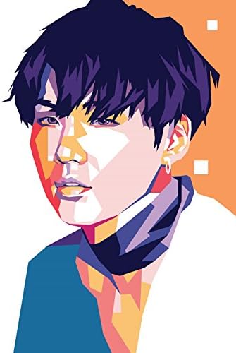 HUNDRED8 BTS Suga Poster 11x17 •• Part of a 7 Piece Collection