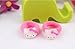 NiceGo Pink Hair Bows Clips for Girls – Hello Kitty Ribbon Boutique Kids Hair Accessories For Babies Teens Kids Toddlers & Newborn - Hairpin Bow Tie Pinwheel Barrettes, 15 Pieces in a Box