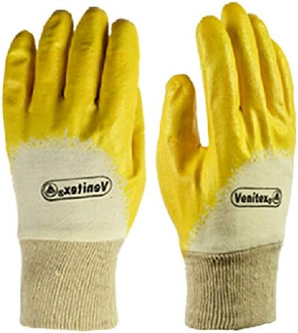 Working gloves Industrial Gloves, Silicone Coated Non-slip Wear-resistant High Temperature Oil-resistant Knitted Wrist, Suitable for Construction, Outdoor, Oven, Kitchen Oven glove Baking