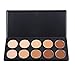 Goege Professional 10 Color Concealer Camouflage Foundation Makeup Palette Contour Face Contouring Kit