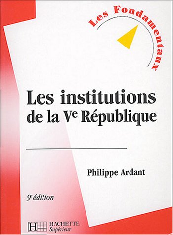 Les  institutions de la Ve République