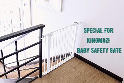 2 Pack U-Shaped Accessories Special for KINGMAZI Pressure Mounted Baby Gates and Pet Safety Gates Accessory.