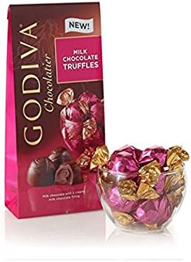 Godiva Milk Chocolate Truffles , 4 Oz - 2pcs