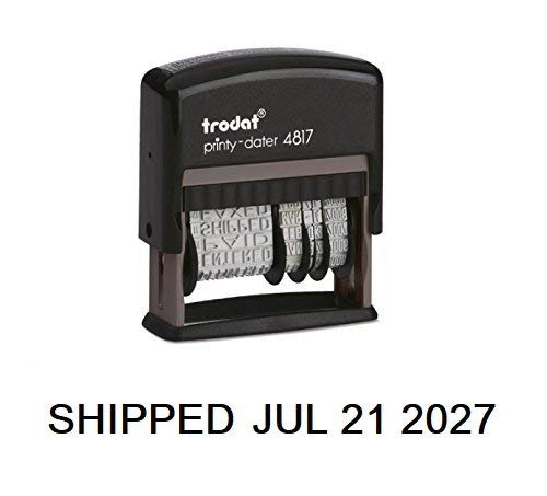 Trodat Rotating Stock Message Phrase Dater