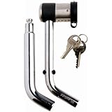 Master Lock 2866DATSC Swivel Head Receiver Lock, Chrome