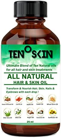 TenoSkin Hair, Skin, Nail & Eyebrow Natural Essential Treatment Oil 25 ml