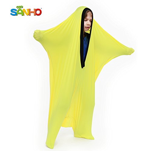 Sanho Yopo Dynamic Movement Sensory Sox, Large,9-12 years old, 56''LX28''W Yellow