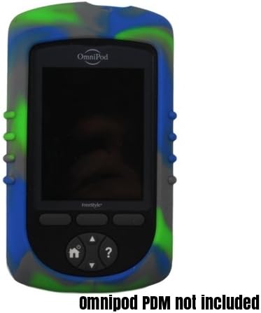 Omnipod Gel Skin Green/Blue/Grey