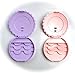 New Dolly Ribbon Three Tier False Eyelash Travel Storage Carry Case Box (Purple or Pink)