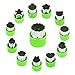 12 PCS Cookie Cutters Stainless Steel Vegetable Fruit Biscuit Cutters Shapes Sets Mold Pattern, for Kid Baking Cooking Food Decoration