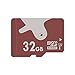 ALERTSEAL 32GB microSD Class 10 FAT32 Memory Card UHS-I for Dash Cam, Camera, C10, U1, with SD Adapter