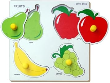 Little Genius Fruits - Double Layer, Multi Color (Small)