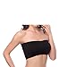 HOVEOX Women's Plus Size Padded Bandeau Strapless Bras Stretch Tube Top