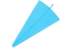 generico Transparent Silicone Piping Bags - Reusable, Food Grade | 2 Pieces, 14 Inches | for Cream, Reposteria