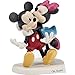 Precious Moments Disney Showcase Oh Gosh Mickey Mouse and Minnie Mouse Bisque Porcelain Figurine 182704