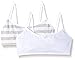 Hanes Girl's Crop Top Bralette (Pack of 2)