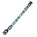 Extreme Dog Fence Replacement Containment and Training Collar Strap for Most Underground Electric Dog Fence Brands - Blue Bubbles (Medium: 13