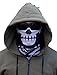 Milspec Monkey MSM SKULL FACE Mask Multi Wrap Head Gear - Urban Black