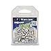 HI-SEAS Grand Slam Aluminum Sleeves, 1.5 mm Inside Diameter, use with 150 lb Fishing Line Mono, 50 pc