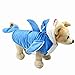 Mogoko Funny Dog Cat Shark Costumes, Pet Halloween Christmas Cosplay Dress, Adorable Blue Shark Pet Costume,Animal Fleece Hoodie Warm Outfits Clothes (XL Size)