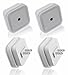 LED Night Light [2016 New Version], TedGem® Plug in LED Night Light Lamp with Sensor, White, Pack of 4