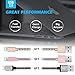 OTISA Phone Charger Cable, 3Pack 6FT 5FT Nylon Braided Charger Cord, Compatible Phone xs/xsmax/xr/8/8plus/7/7plus/6/6plus pad pod & More (Gold/Pink/Silver)