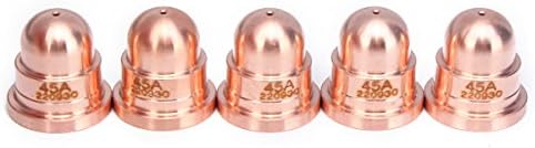 CoCocina 5Pcs Copper 220930 Fine Cut Nozzles Replacement For MAX65 Plasma Cutting Nozzle