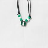 Nigeria Country Flag Small Metal Necklace Choker.. New
