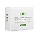 EBL 18500 Li-ion Rechargeable Battery 3.7V 1600mAh for LED Flashlight Torch, 4 Packs
