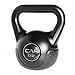 CAP Barbell Vinyl Coated Cement Kettlebell, 15 lb