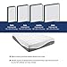 Perfect Cloud Made in The USA Elegance Plush Gel-Infused 12-inch Memory Foam Mattress - Pressure Relieving - Bed-in-a-Box (Queen)