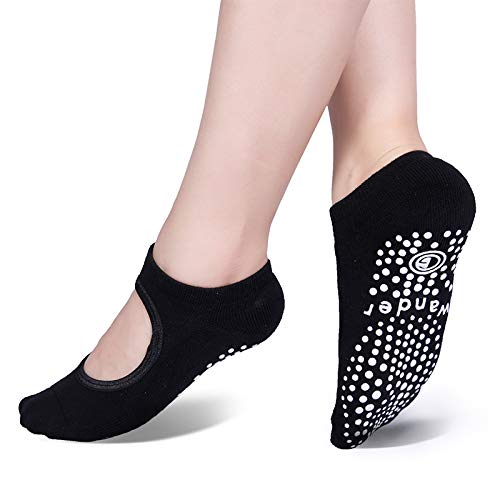 Yoga Socks Non Slip Skid Socks with Grips Pilates Ballet Barre Socks for Women