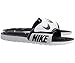 NIKE Men's Solarsoft Comfort Slide Sandal, Black/White 11 D(M) US