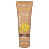Rimmel Sunshimmer Instant Wash Off Fake Tan For Face And Body 125ml–Dark Shimmer