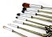 REINDEAR GOT Game of Thrones Costume Brushes Merchandise - Daenerys Targaryen Stark Mother of Dragon Iron Throne Makeup Brushes (Bronze)