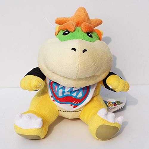 Super Mario bros plush toys 6" Koopa Bowser baby dragon plush doll Brothers Bowser JR soft Plush