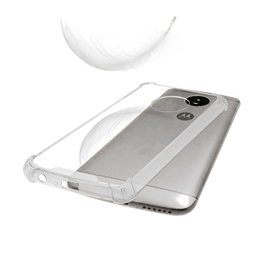 Moto G5 Plus 2017 Case, Beyondcell transparent Clear Hybrid Bumper Case Cover Motorola Moto G5 Plus 2017 (Parasailing)