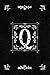 Scandinavian Design Floral Monogram Daily Journal Notebook - Letter Q: Decorative Letter on Black Le by Spring Hill Stationery