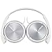 Sony MDRZX310-WQ Foldable Headphones - Metallic White